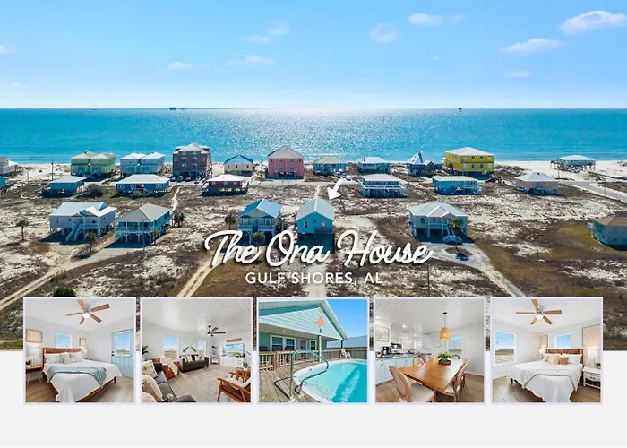 Holiday home The Ona - Walk To Beach, Heated Pool, Pets Ok *